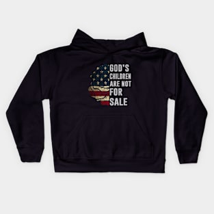 God's Children are Not For Sale Kids Hoodie